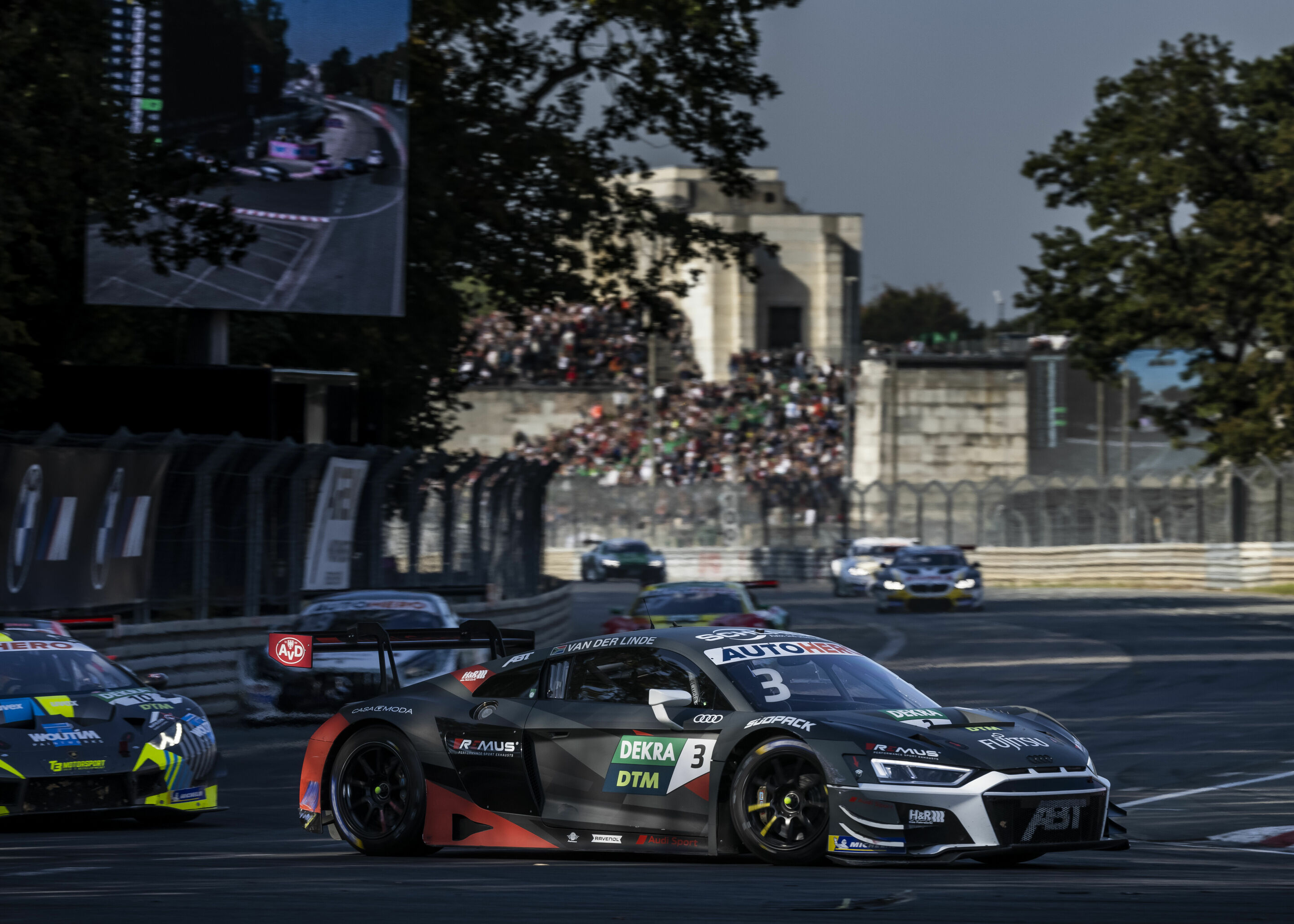 DTM 2021 - Audi R8 LMS #3 (Team ABT Sportsline), Kelvin van der Linde