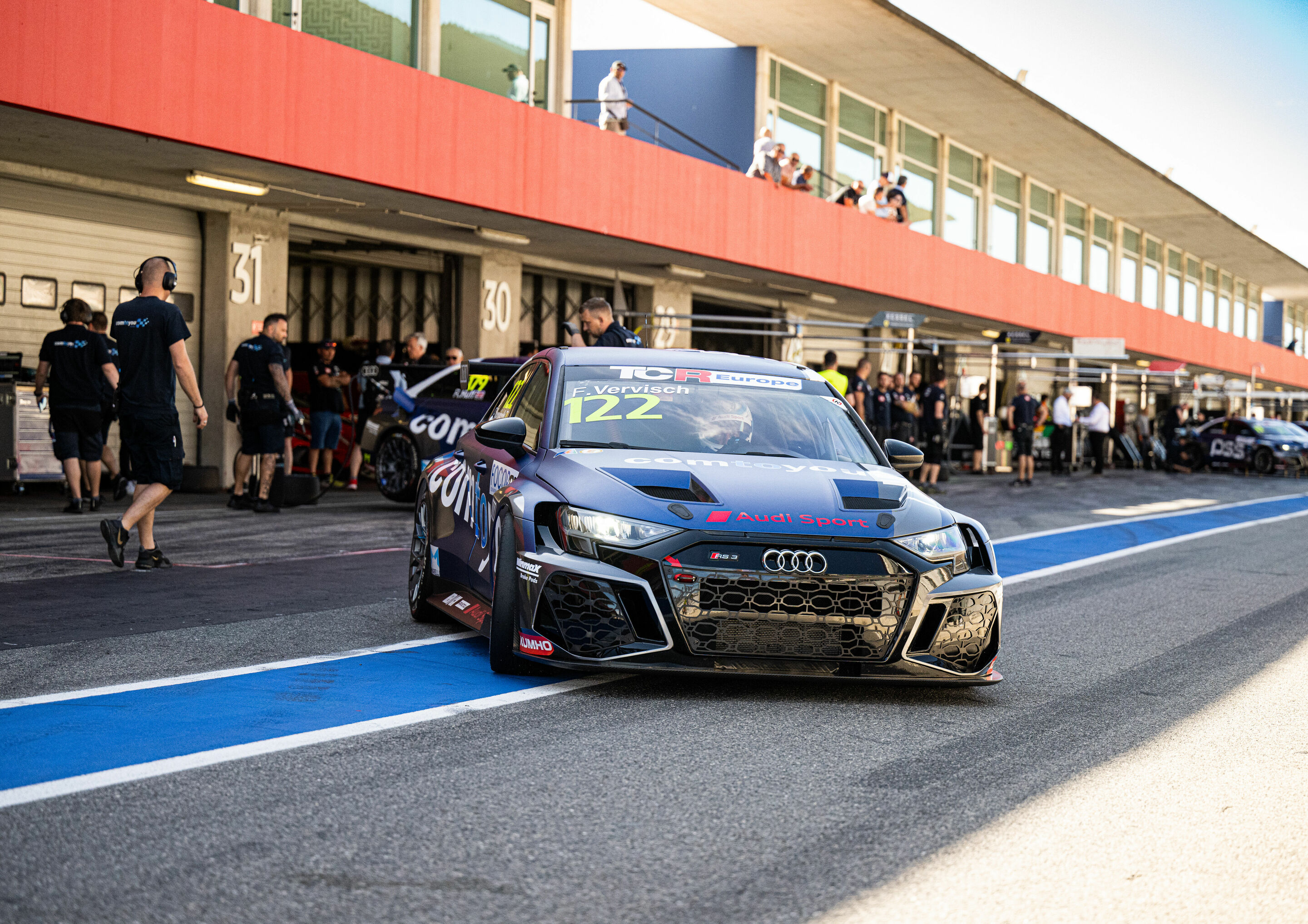 Kumho TCR World Tour 2023 - Audi RS 3 LMS #122 (Audi Sport Team Comtoyou), Frédéric Vervisch