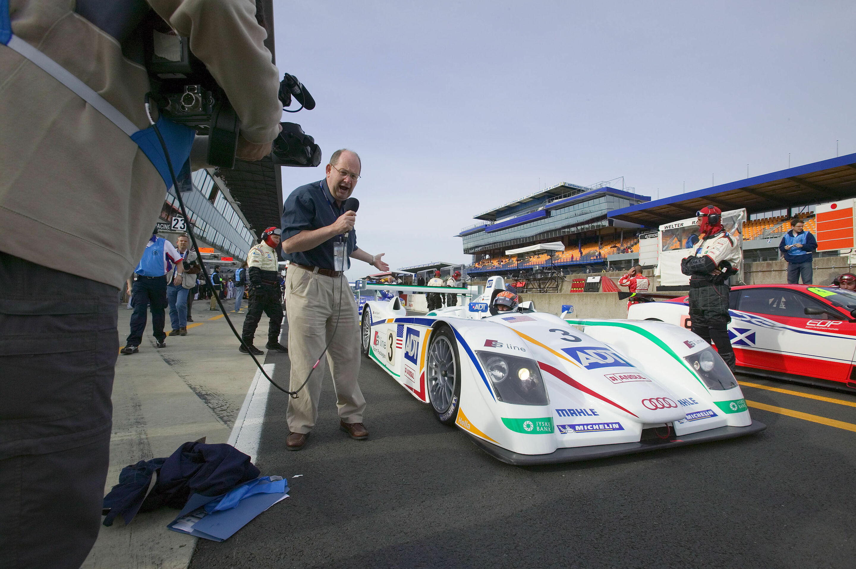 Le Mans 2005 - Audi R8 #3 (Team ADT Champion Racing), JJ Lehto